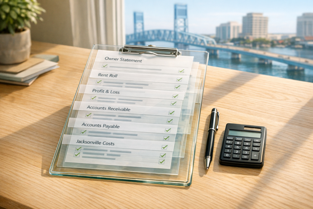 Monthly Financial Reporting Checklist for Landlords