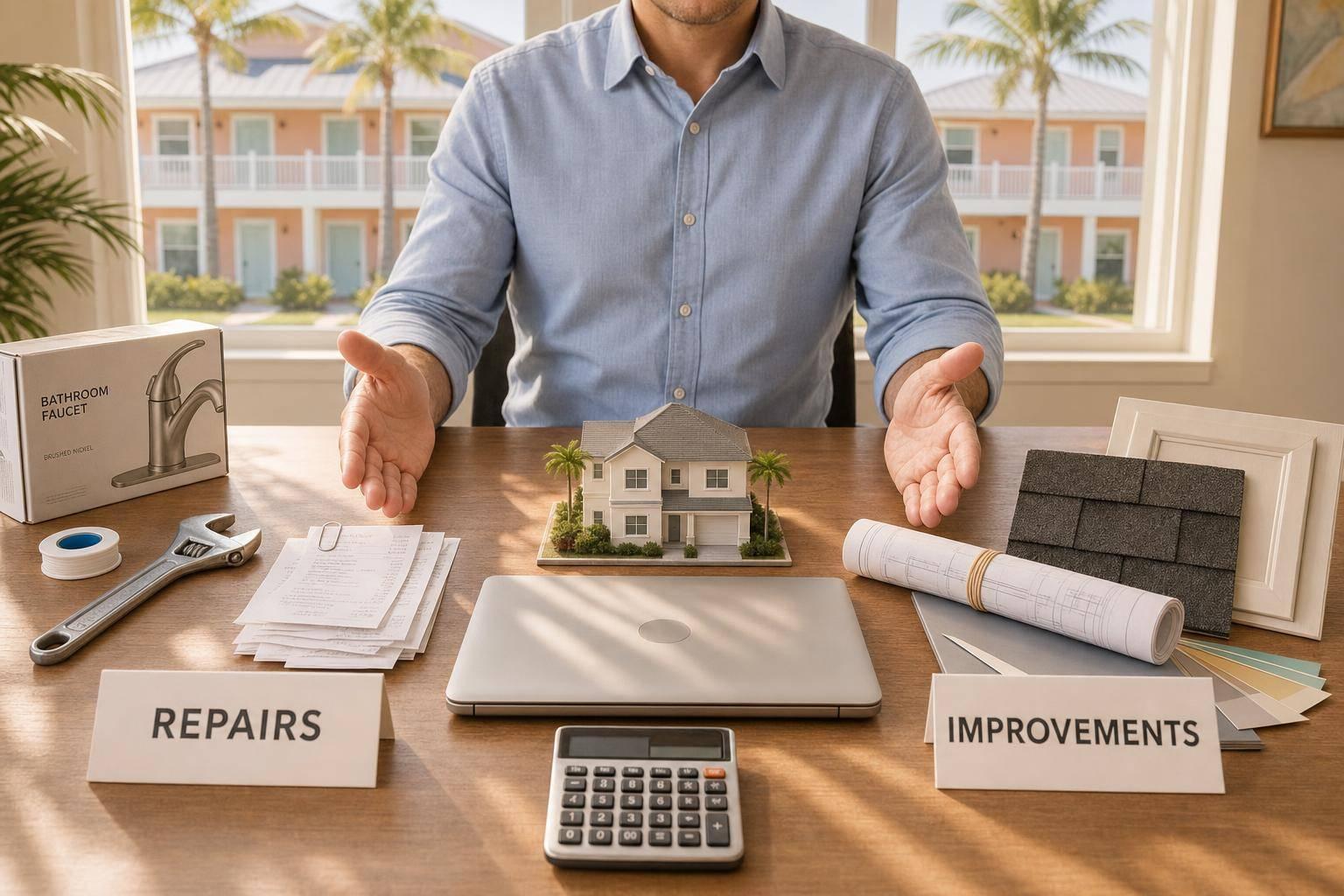 Tax Rules for Florida Landlords: Repairs vs Improvements