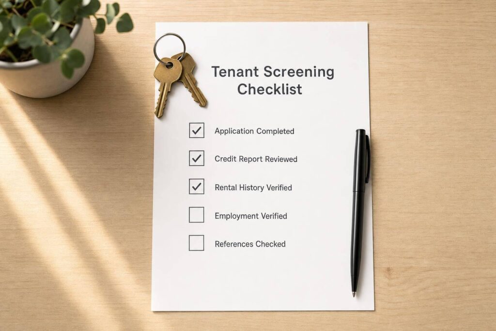 Tenant Screening Checklist
