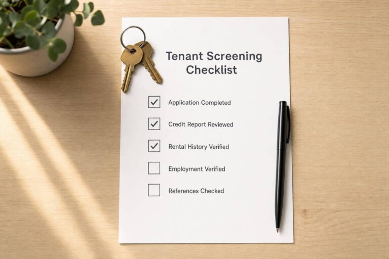Tenant Screening Checklist