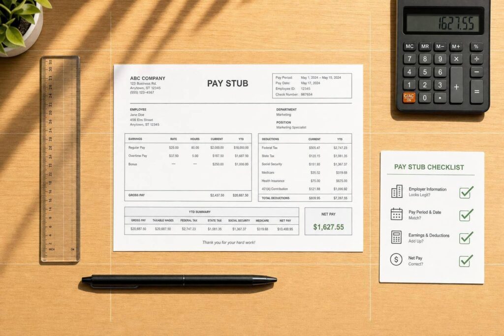 How to Spot Fake Pay Stubs in Tenant Applications